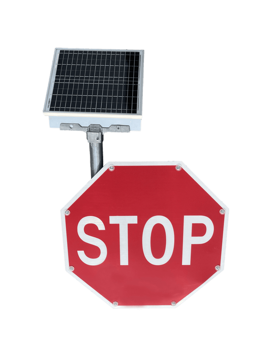 LED Stop Sign: Enhancing Safety with Solar LED Signs - Alert Lighting Co